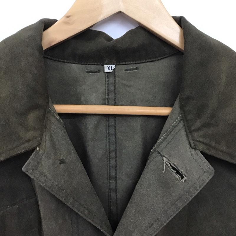 フィルソン FILSON GARMENT ジャケット、上着 ジャケット、ブレザー ロングジャケット アウター ロングコート オイルコート XL 無地 カーキ / カーキ / メンズ USED 古着 中古 10135450
