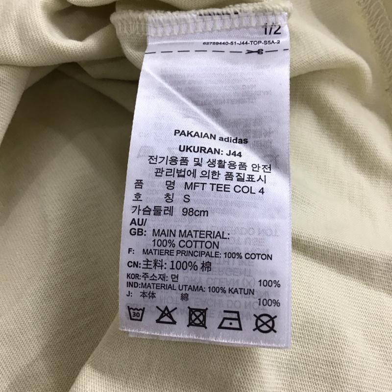 アディダス adidas Tシャツ 半袖 gu0926 プリントTシャツ ディズニープリント S プリント 黄 / イエロー / メンズ USED 古着 中古 10150351