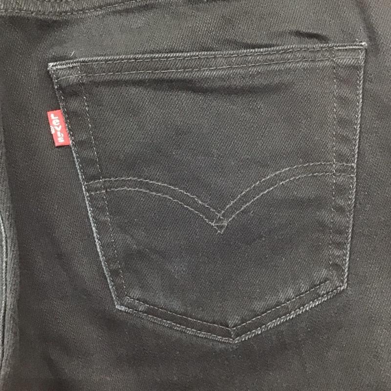リーバイストラウスアンドコー Levi Strauss & co. パンツ デニム、ジーンズ デニムパンツ スリムパンツ ストレッチパンツ ジーンズ 32インチ 無地 黒 / ブラック /  メンズ USED 古着 中古 10123138