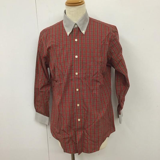 ブルックスブラザーズ BROOKS BROTHERS シャツ、ブラウス 長袖 長袖シャツ カラーシャツ ポケットシャツ 長袖カットソー チェックシャツ M チェック マルチカラー / マルチカラー /  メンズ USED 古着 中古 10112784