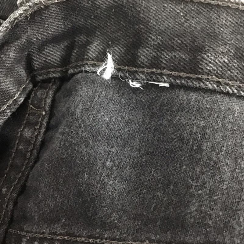 リーバイス Levi s パンツ デニム、ジーンズ 505 W36 L29 36インチ 無地 黒 / ブラック / メンズ USED 古着 中古 10139493