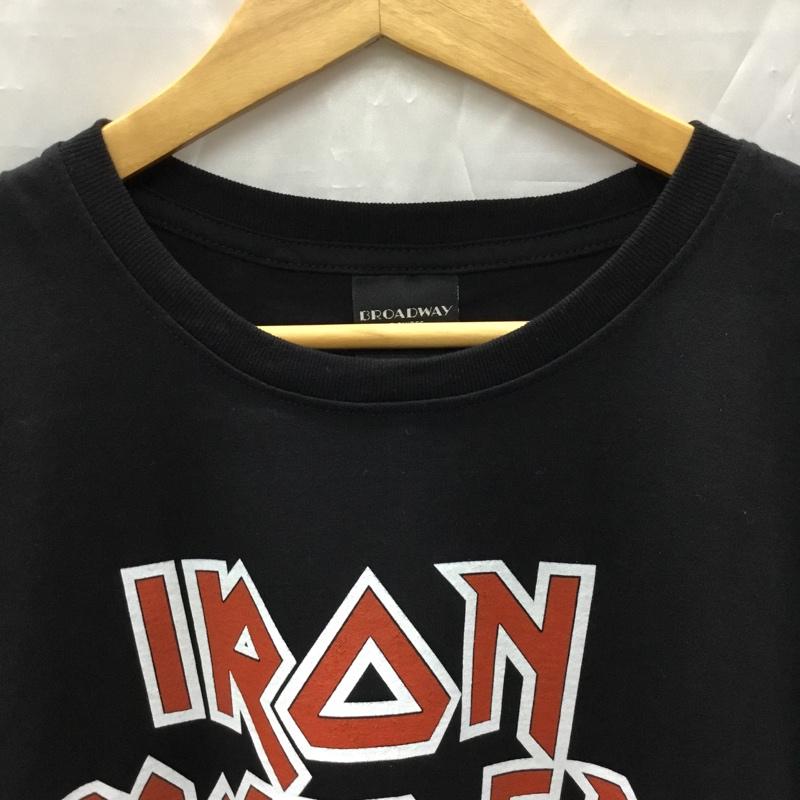 古着 USED Tシャツ 半袖 半袖カットソー プリントTシャツ クルーネックカットソー バンドTシャツ L プリント 黒 / ブラック / メンズ USED 古着 中古 10106906