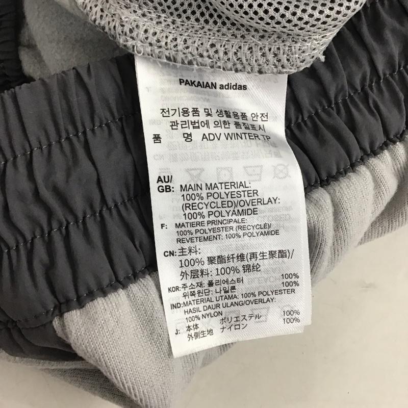 アディダス adidas パンツ ワークパンツ、ペインターパンツ hk5021 AdventureWinterFabricMixTrackPants スリムパンツ M ロゴ、文字 灰 / グレー / メンズ USED 古着 中古 10134567