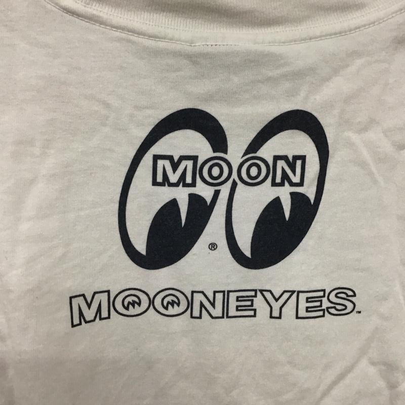 ムーン MOON Tシャツ 半袖 半袖カットソー プリントTシャツ クルーネックカットソー felix M プリント 白 / ホワイト / メンズ USED 古着 中古 10138225