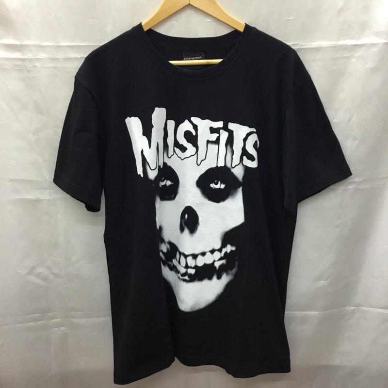 古着 USED Tシャツ 半袖 半袖カットソー プリントTシャツ クルーネックカットソー バンドTシャツ L プリント 黒 / ブラック / メンズ USED 古着 中古 10108357