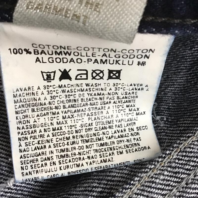 ディーゼル DIESEL パンツ デニム、ジーンズ デニムパンツ ストレートパンツ カジュアルパンツ 32インチ 無地 インディゴ / インディゴ / メンズ USED 古着 中古 10108490