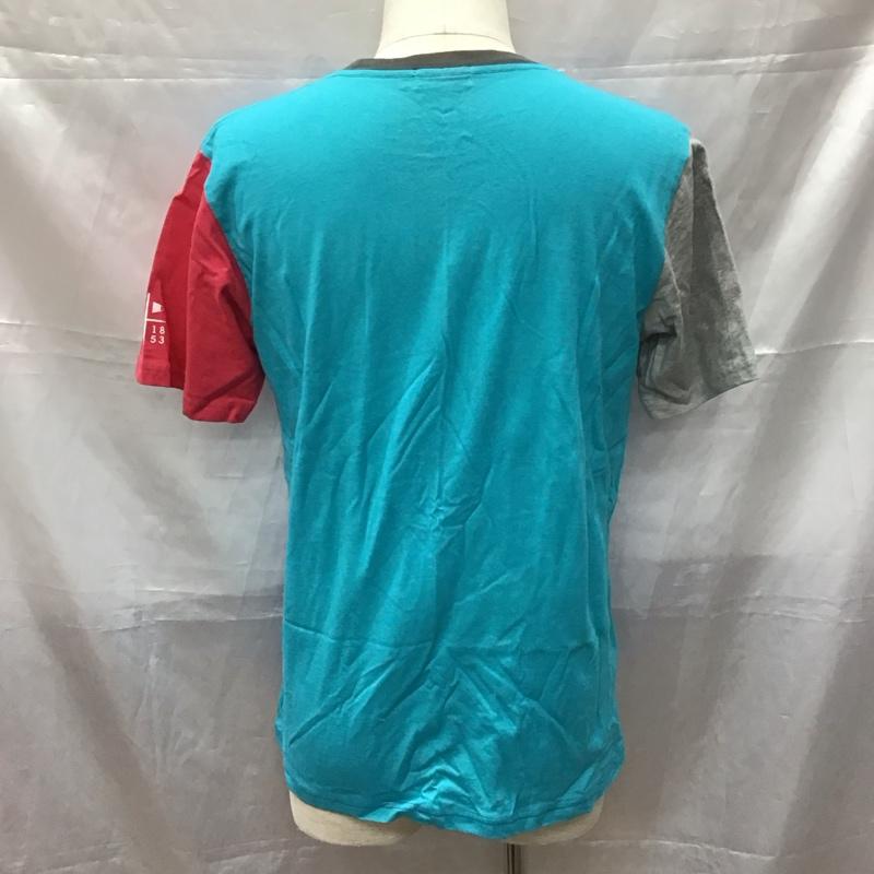 エーグル AIGLE Tシャツ 半袖 半袖カットソー プリントTシャツ クルーネックカットソー M ロゴ、文字 マルチカラー / マルチカラー /  メンズ USED 古着 中古 10111033
