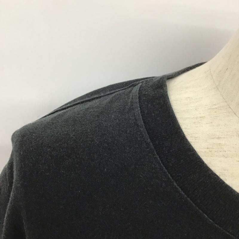 グラム glamb カットソー 長袖 長袖カットソー クルーネックカットソー 長袖Tシャツ ロングスリーブカットソー 4 ロゴ、文字 黒 / ブラック /  メンズ USED 古着 中古 10111098