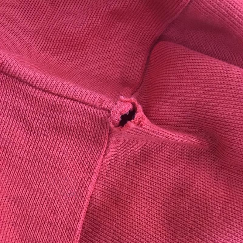 アヴィレックス AVIREX カットソー 七分袖 七分丈カットソー クルーネックカットソー プリントTシャツ 70s M プリント 赤 / レッド / メンズ USED 古着 中古 10107008