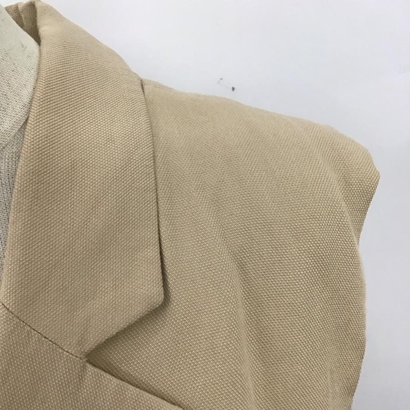 ザラ ZARA ベスト ベスト ロングベスト カラーベスト カジュアルベスト ノースリーブカットソー M 無地 ベージュ / ベージュ / レディース USED 古着 中古 10123791