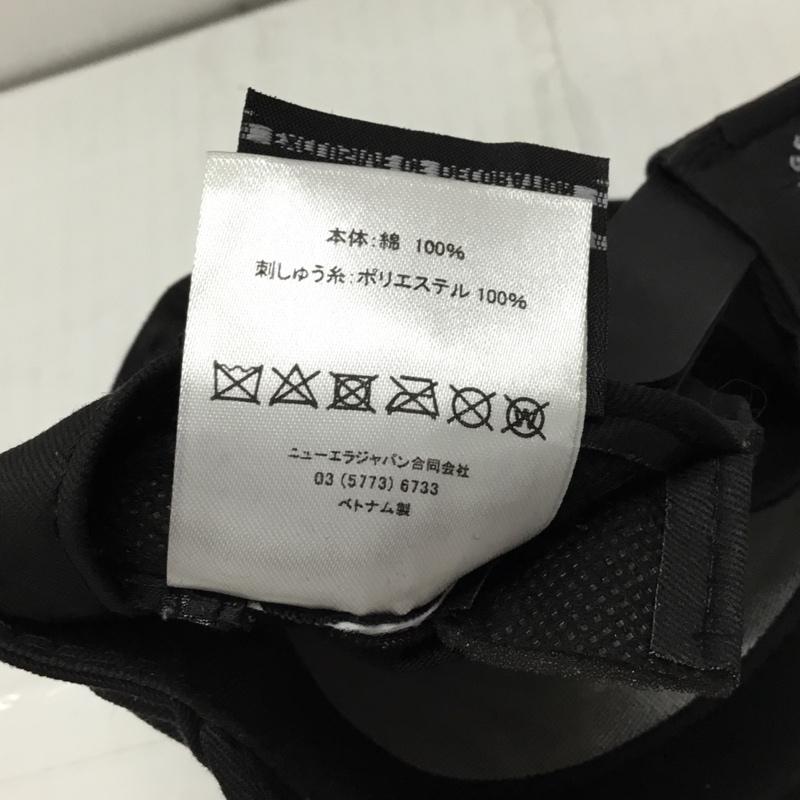 ニューエラ NEW ERA 帽子 キャップ NY ニューヨーク ヤンキース ロゴ、文字 黒 / ブラック / メンズ USED 古着 中古 10115258