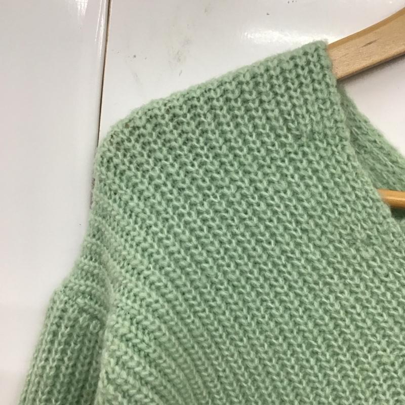 アズールバイマウジー AZUL BY MOUSSY ニット、セーター 長袖 長袖ニットカットソー ニット セーター Vネックニット S 無地 マルチカラー / マルチカラー / レディース USED 古着 中古 10119077