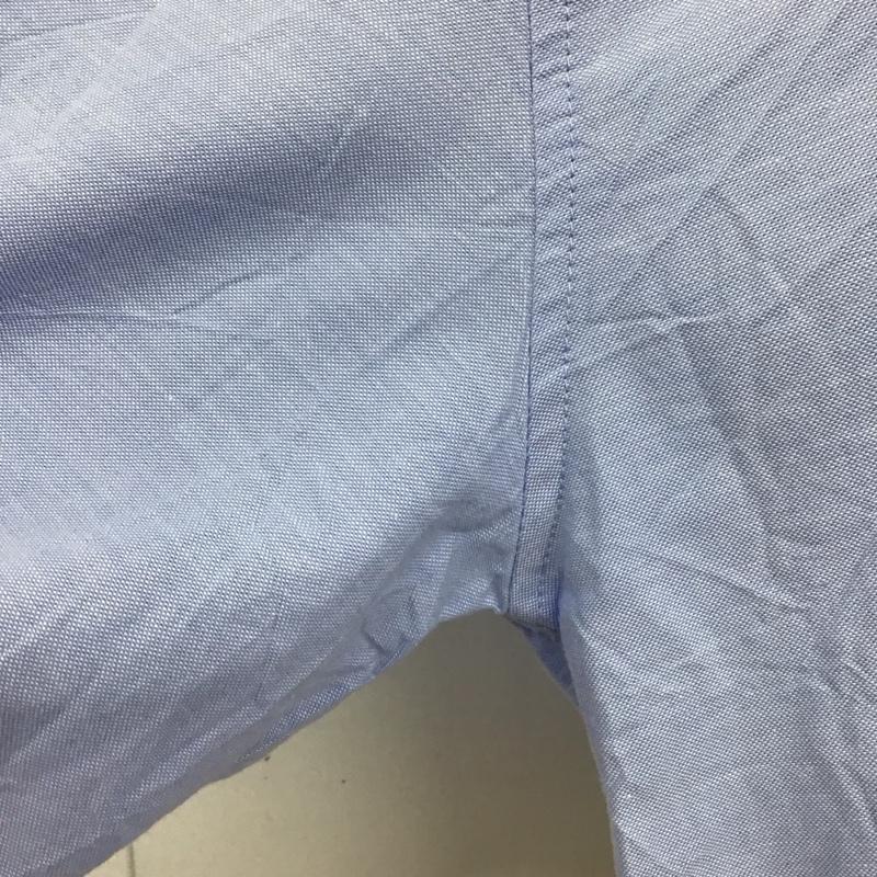ザラ ZARA シャツ、ブラウス 長袖 2186 269 403 ショート丈 M 無地 水色 / ライトブルー / レディース USED 古着 中古 10113479