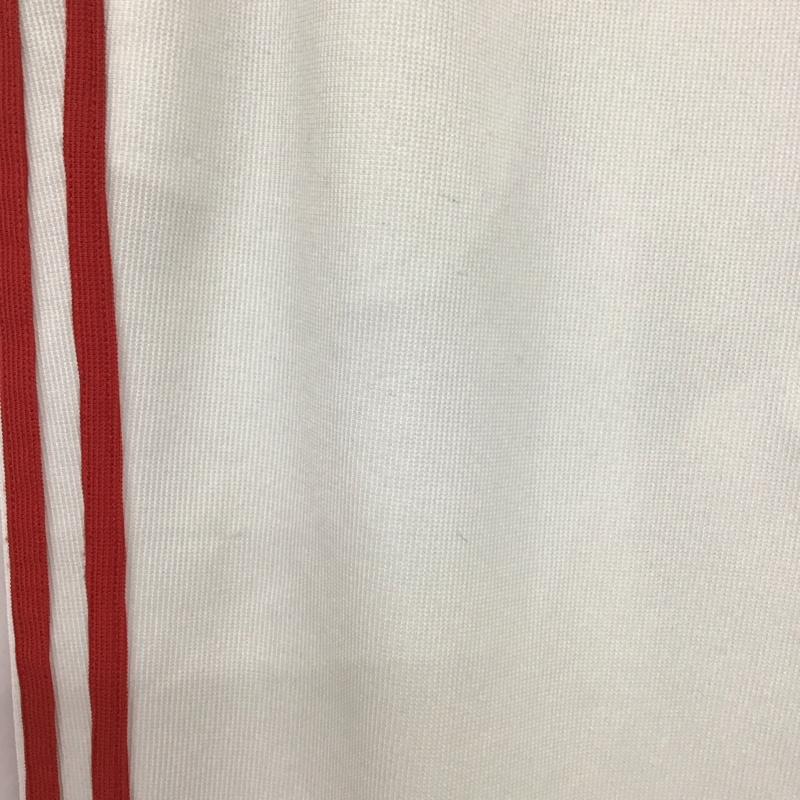 アディダス adidas ボトムス ボトムス ジャージ M 無地 X ロゴ、文字 白 / ホワイト / メンズ USED 古着 中古 10134457