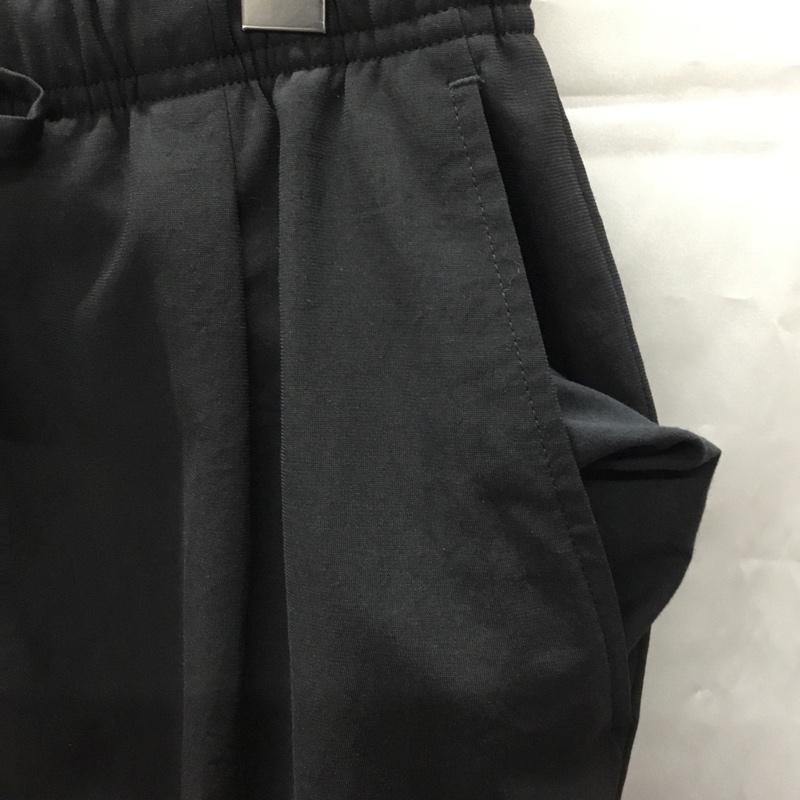 ユナイテッドアローズ UNITED ARROWS パンツ スラックス 1114-199-7683 ボトムス ワイドパンツ スラックス L 無地 黒 / ブラック / メンズ USED 古着 中古 10109426