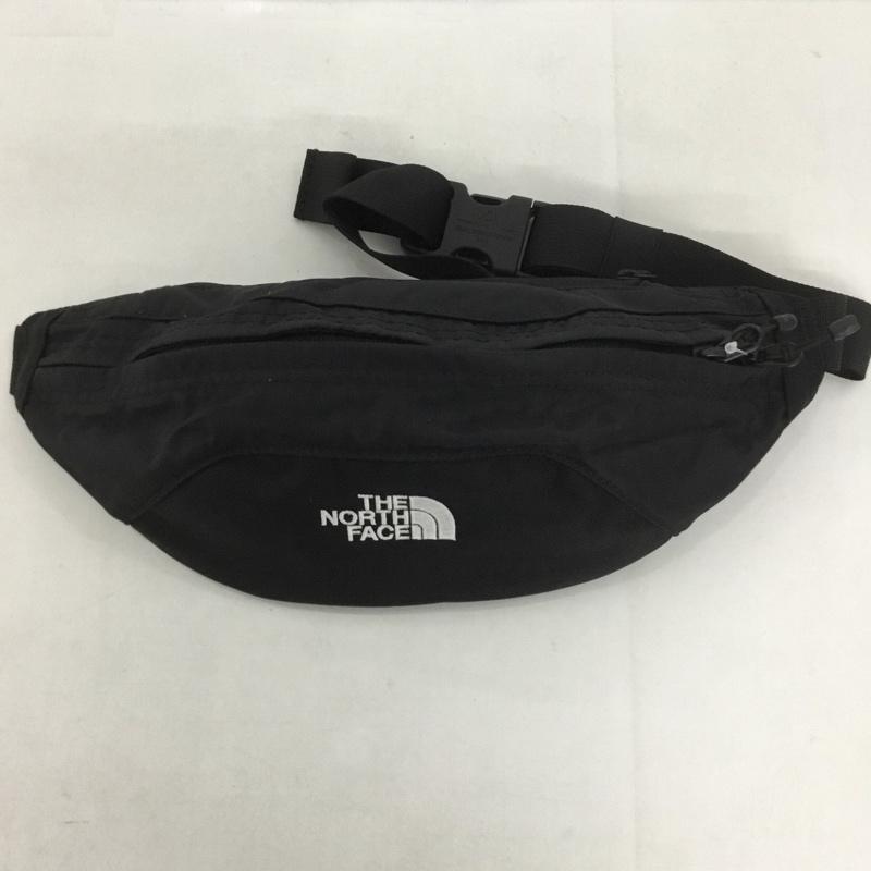 ザノースフェイス THE NORTH FACE ウエストバッグ ウエストバッグ NM72305 グラニュール タグ付き ロゴ、文字 黒 / ブラック / メンズ USED 古着 中古 10126717