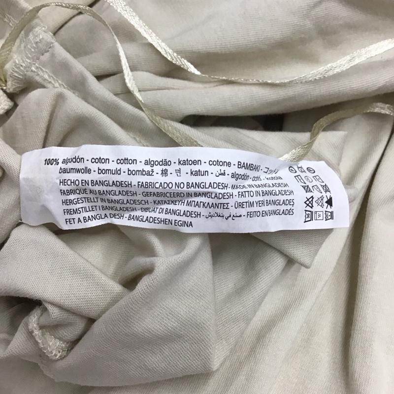 ザラ ZARA ワンピース・ドレス・オールインワン ワンピース・ドレス・オールインワン オールインワン ノースリーブ ワイドパンツ S 無地 アイボリー / アイボリー / レディース USED 古着 中古 10134130