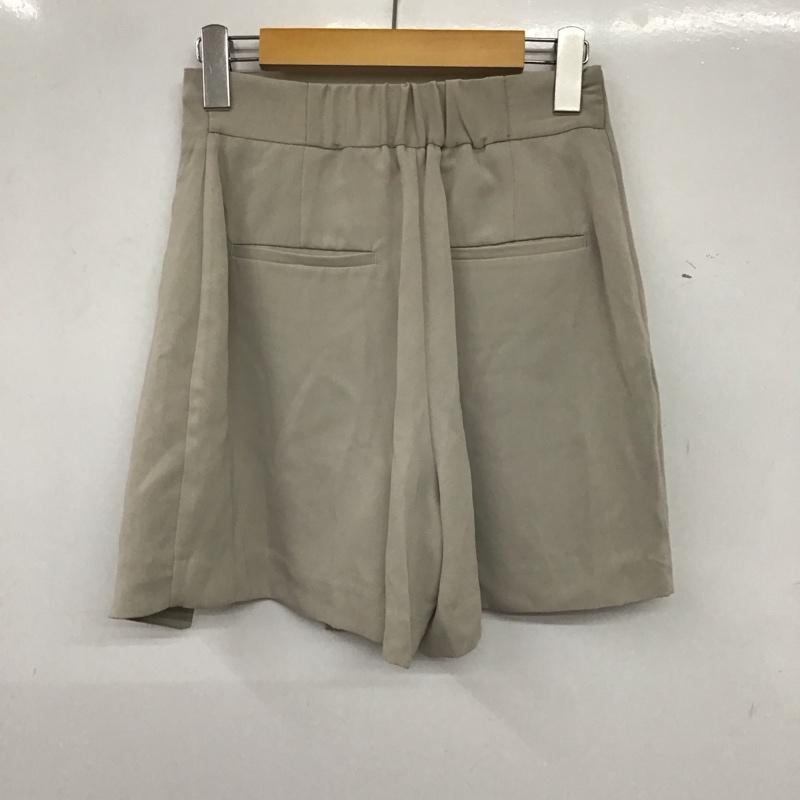 ムルーア MURUA パンツ ショートパンツ タグ付 2 無地 ベージュ / ベージュ / レディース USED 古着 中古 10139758