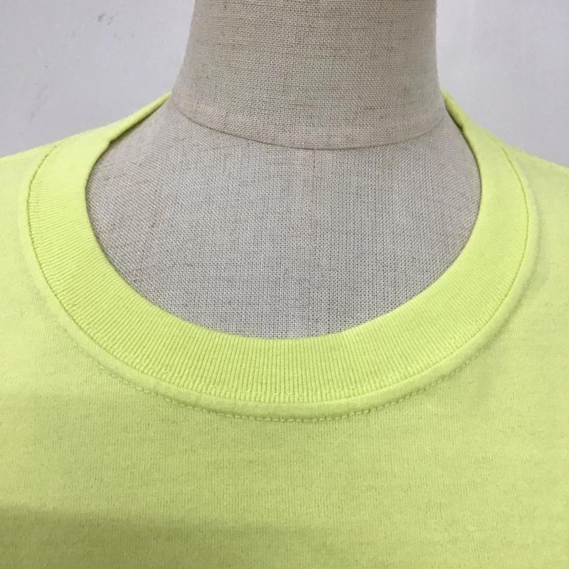 エックスガール X-girl Tシャツ 半袖 1 ロゴ、文字 黄 / イエロー / レディース USED 古着 中古 10109098