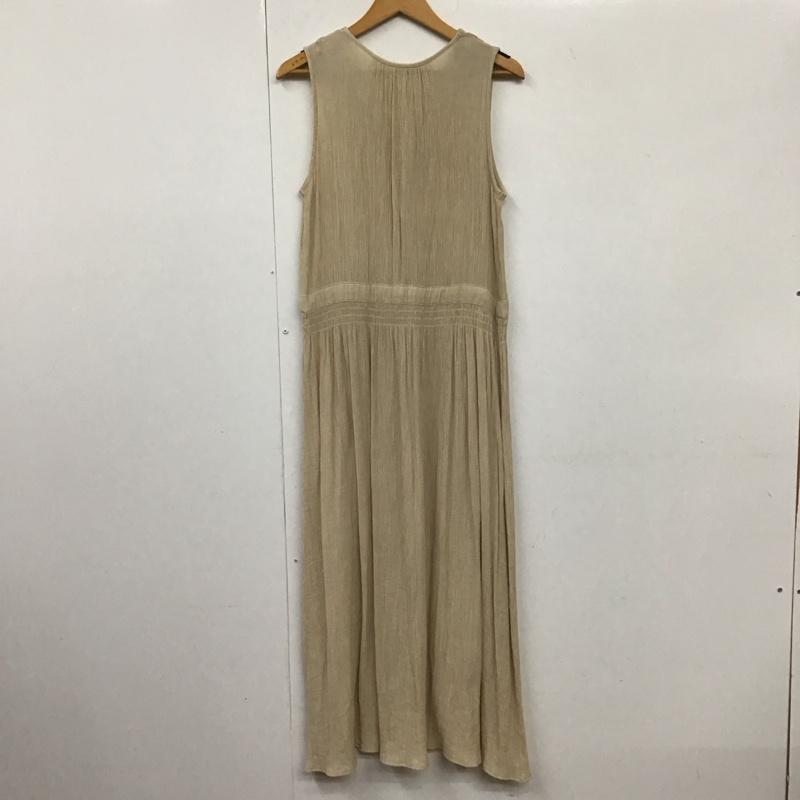 チャオパニック CIAOPANIC ワンピース ロングスカート M 無地 ベージュ / ベージュ / レディース USED 古着 中古 10131528
