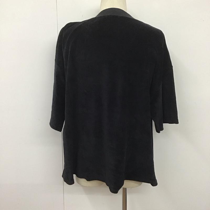 ハレ HARE カットソー 半袖 半袖カットソー 無地Tシャツ クルーネックカットソー L 無地 黒 / ブラック / メンズ USED 古着 中古 10107698