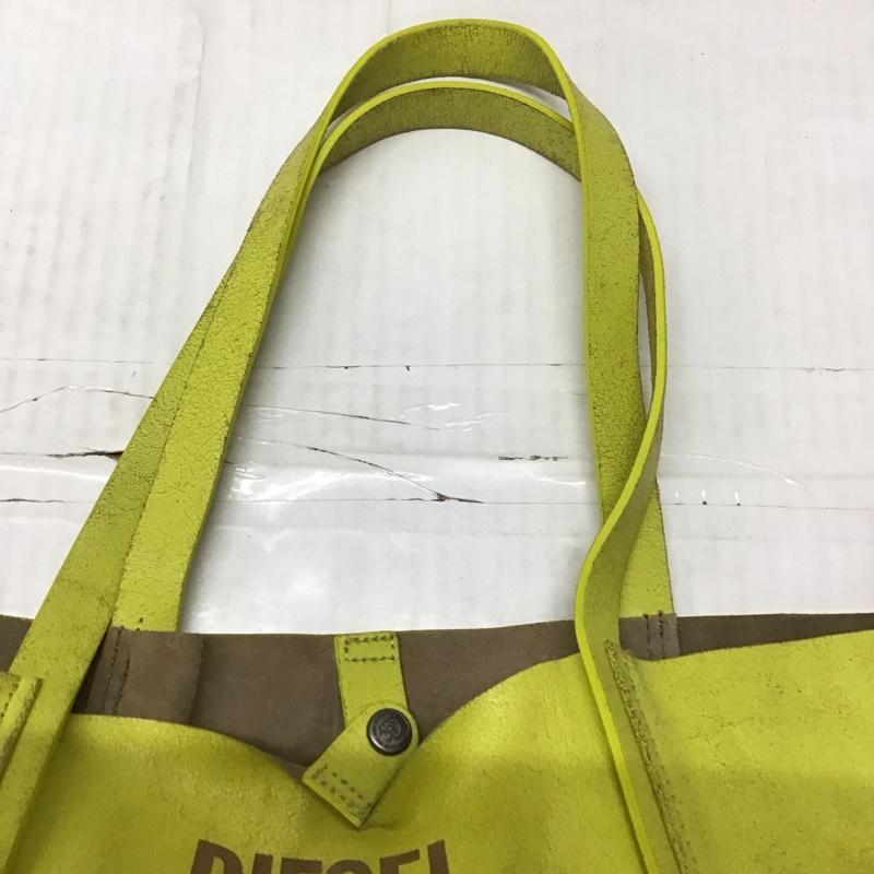 ディーゼル DIESEL トートバッグ トートバッグ ロゴ、文字 黄 / イエロー / レディース USED 古着 中古 10114288