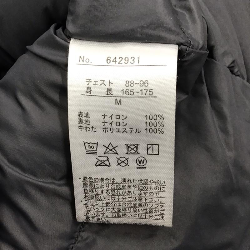 ファーストダウン FIRST DOWN ジャケット、上着 ジャケット、ブレザー 642931 中綿ジャケット M ロゴ、文字 黒 / ブラック / メンズ USED 古着 中古 10121157