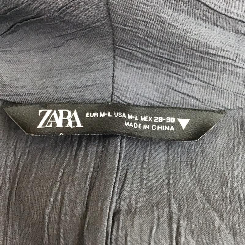 ザラ ZARA ジャケット、上着 ジャケット、ブレザー ガウン カシュクール M 無地 紺 / ネイビー / レディース USED 古着 中古 10113494