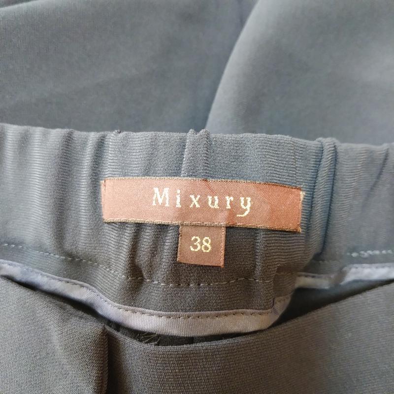 ミグジュアリー Mixury ボトムス ボトムス ガウチョパンツ 38 無地 紺 / ネイビー / レディース USED 古着 中古 10013917