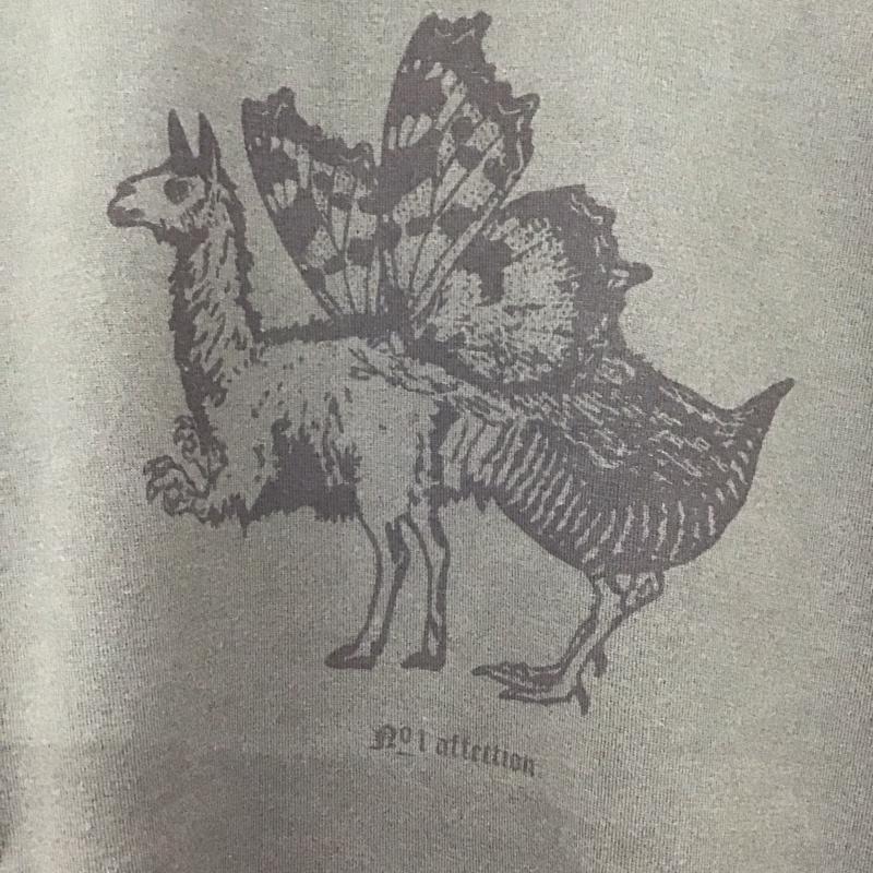 ナンバーナイン NUMBER (N)INE Tシャツ 半袖 半袖カットソー プリントTシャツ クルーネックカットソー romp 2 プリント 黒 / ブラック / メンズ USED 古着 中古 10137123