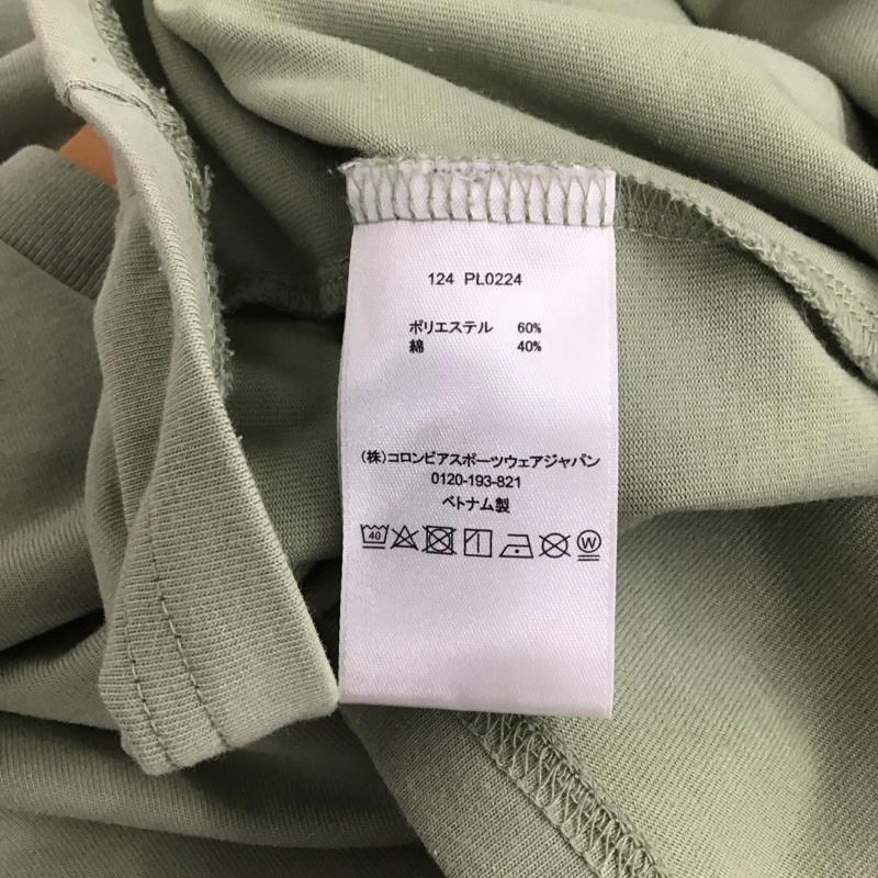 コロンビア Columbia Tシャツ 半袖 124 pl0224 チャールズドライブショートスリーブTシャツ 半袖カットソー L プリント カーキ / カーキ / レディース USED 古着 中古 10139717