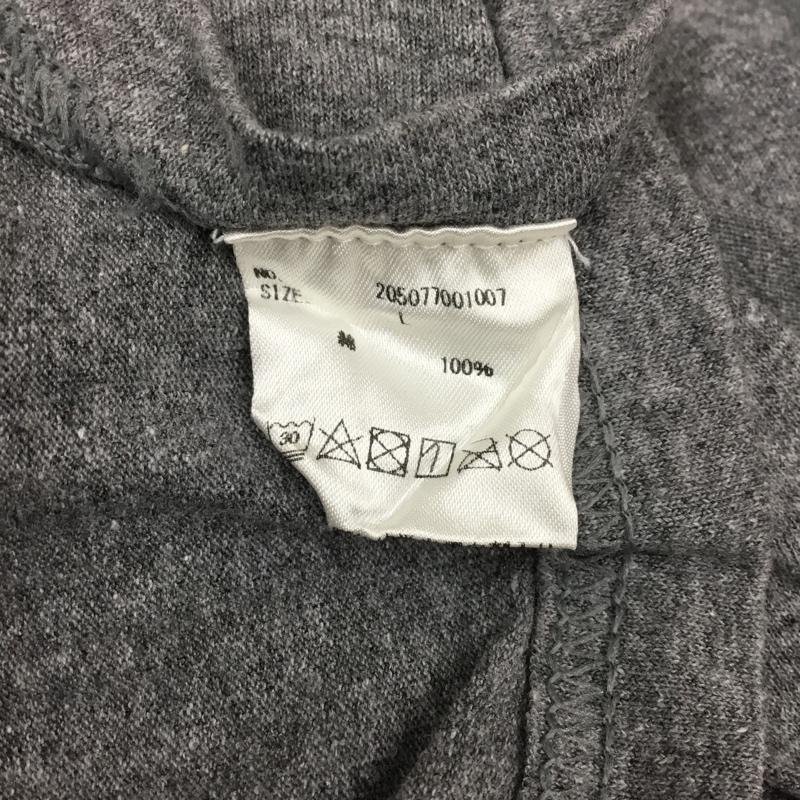 アンディフィーテッド UNDEFEATED Tシャツ 半袖 205077001007 Tシャツ プリントTシャツ クルーネックカットソー L ロゴ、文字 灰 / グレー / メンズ USED 古着 中古 10122865