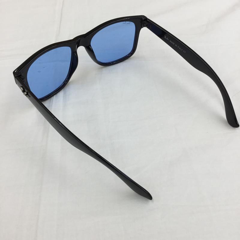 レイバン Ray-Ban めがね・サングラス サングラス RB2140 ロゴ、文字 黒 / ブラック / X 青 / ブルー / メンズ USED 古着 中古 10136316