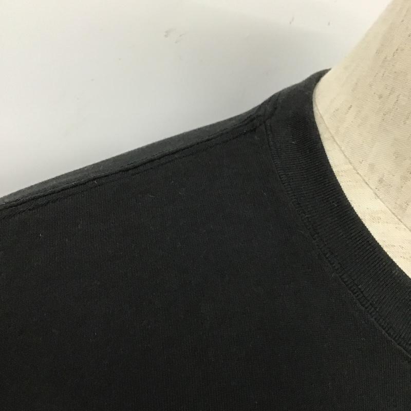 ザノースフェイス THE NORTH FACE カットソー 長袖 NT32343 ロングスリーブバックスクエアロゴティー 長袖Tシャツ プリントTシャツ M ロゴ、文字 黒 / ブラック / メンズ USED 古着 中古 10105565