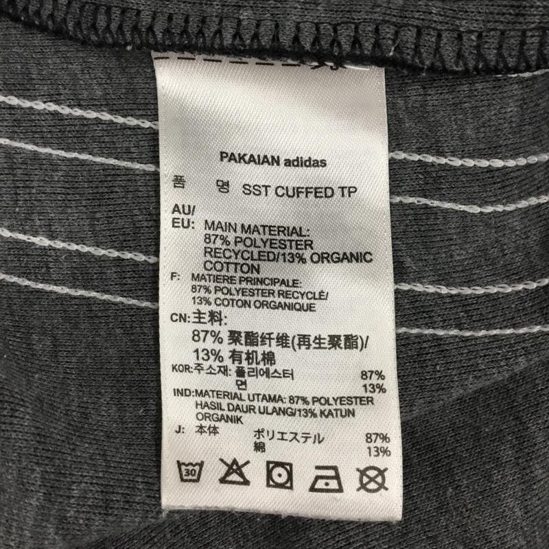 アディダス adidas ボトムス ボトムス AJ6960 トラックパンツ ジャージ SST 3本ライン M ロゴ、文字 黒 / ブラック / X 白 / ホワイト / メンズ USED 古着 中古 10119813