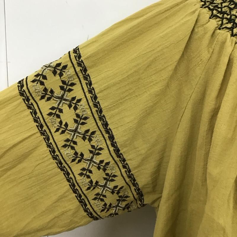 ニコアンド niko and... カットソー 半袖 半袖カットソー 刺繍Tシャツ ワイドネックカットソー 4 刺繍 マルチカラー / マルチカラー / レディース USED 古着 中古 10111912