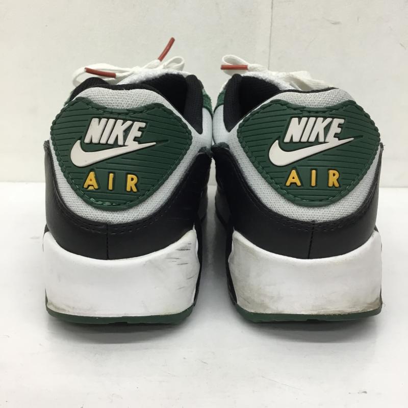 ナイキ NIKE スニーカー スニーカー DM0029-004 Air Max 90 Pure Platinum/Black 27.0cm ロゴ、文字 白 / ホワイト / X 黒 / ブラック / X 緑 / グリーン / メンズ USED 古着 中古 10138993
