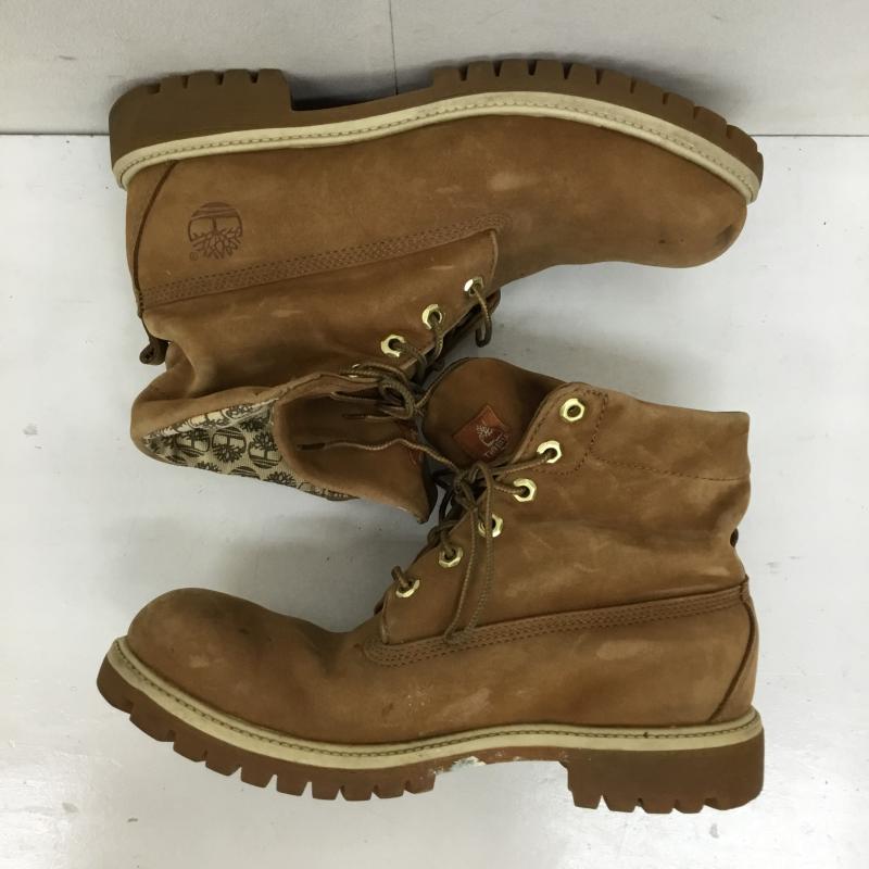 ティンバーランド Timberland ブーツ 一般 D475 192 US:9 ロゴ、文字 茶 / ブラウン / メンズ USED 古着 中古 10138525