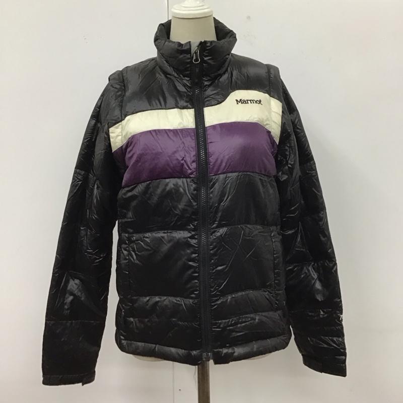マーモット Marmot ジャケット、上着 ジャンパー、ブルゾン mjd-f9507w ジップアップジャケット ジャンパー ダウンジャケット アウター M ロゴ、文字 マルチカラー / マルチカラー / レディース USED 古着 中古 10123859