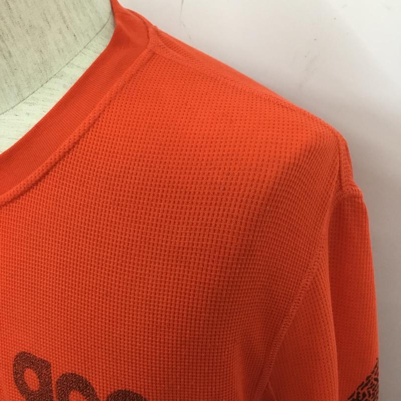 ナイキ エィシージー NIKE ACG Tシャツ 長袖 CD7657-634 長袖Tシャツ ロングスリーブカットソー スポーツウェア L ロゴ、文字 橙 / オレンジ / メンズ USED 古着 中古 10110096