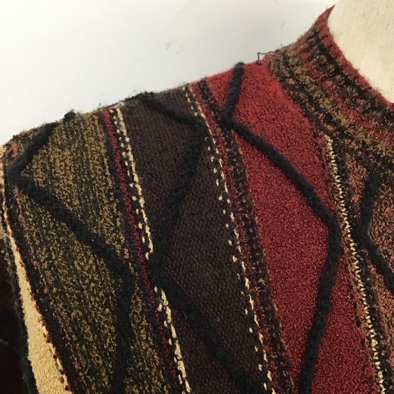古着 USED ニット、セーター 長袖 Protege クルーネック L マルチカラー / マルチカラー / メンズ USED 古着 中古 10107652