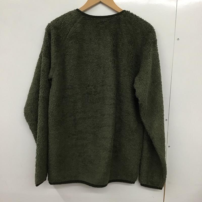 パタゴニア patagonia カットソー 長袖 25895fa20 長袖フリーストップス プルオーバー ラグラン L ロゴ、文字 カーキ / カーキ / メンズ USED 古着 中古 10132333