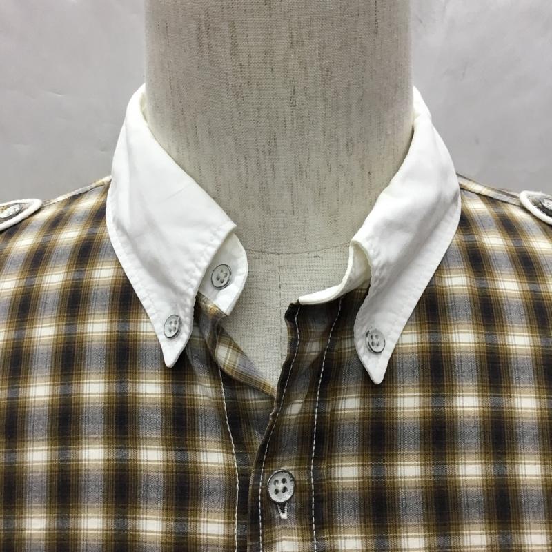 ポロジーンズカンパニー POLO JEANS COMPANY シャツ、ブラウス 長袖 長袖シャツ カラーシャツ ポケットシャツ 長袖カットソー チェックシャツ L チェック マルチカラー / マルチカラー /  メンズ USED 古着 中古 10109470