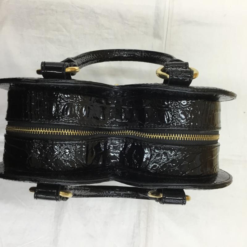 ヴィヴィアンウエストウッド Vivienne Westwood ハンドバッグ ハンドバッグ vivienne westwood×ANGLOMANIA ロゴ、文字 X 黒 / ブラック / X 金 / ゴールド / レディース USED 古着 中古 10129681