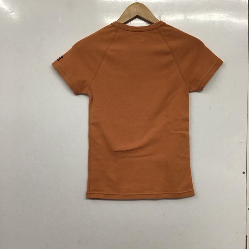 ハリウッドランチマーケット H.R MARKET Tシャツ 半袖 半袖シャツ 無地Tシャツ ラグラン 0 無地 橙 / オレンジ / レディース USED 古着 中古 10135080