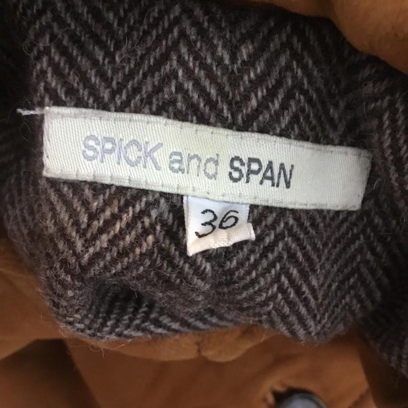 スピック アンド スパン Spick and Span ジャケット、上着 ジャケット、ブレザー 36 無地 茶 / ブラウン / レディース USED 古着 中古 10042258