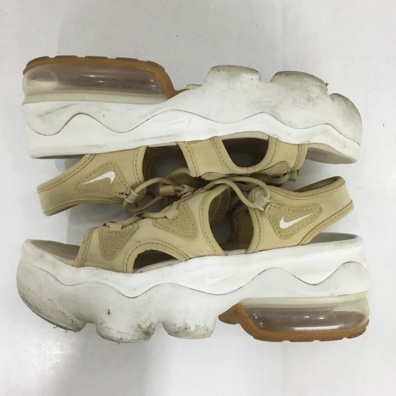 ナイキ NIKE サンダル サンダル CI8798-200 WMNS AIR MAX KOKO SANDAL 厚底 24cm 24.0cm ワンポイント ベージュ / ベージュ / レディース USED 古着 中古 10124336