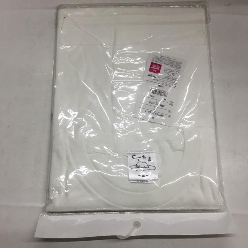 古着 USED Tシャツ 半袖 ぐでたま くびれてないけど サンリオ S プリント X キャラクター 白 / ホワイト / メンズ USED 古着 中古 10134329