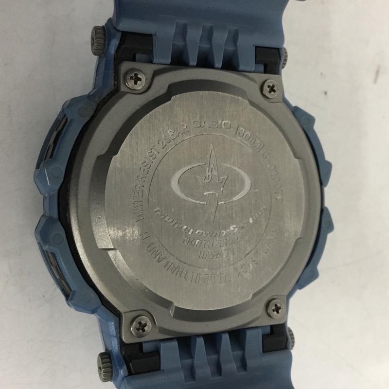 ジーショック G-SHOCK 腕時計 デジタル G-9100TC トリプルクラウン GULFMAN ロゴ、文字 青 / ブルー / メンズ USED 古着 中古 10129004
