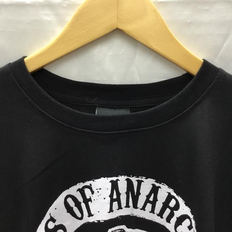 古着 USED Tシャツ 半袖 半袖カットソー プリントTシャツ クルーネックカットソー バンドTシャツ L プリント 黒 / ブラック / メンズ USED 古着 中古 10106953